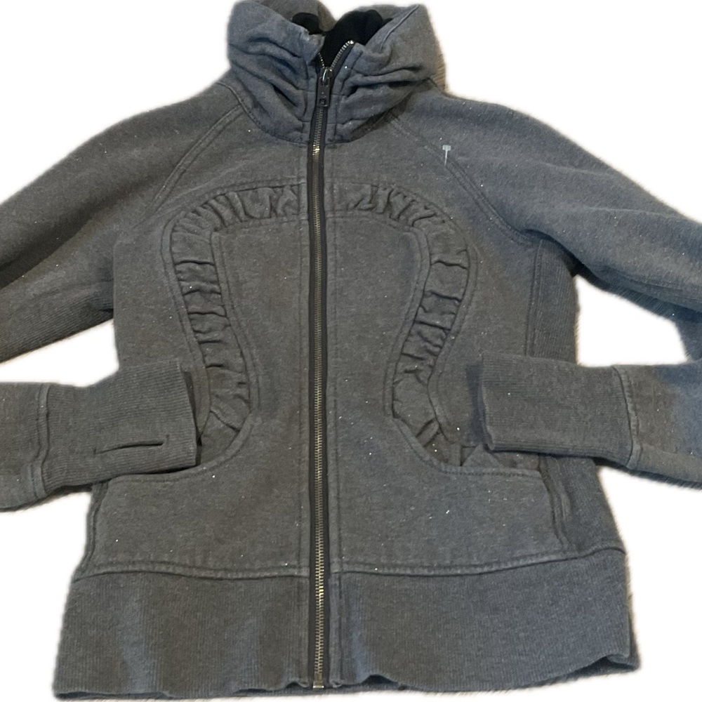 Lululemon Athletica Women’s/Girls Full Zipper Cuddly Up  Sparkle Zip-Up Jacket